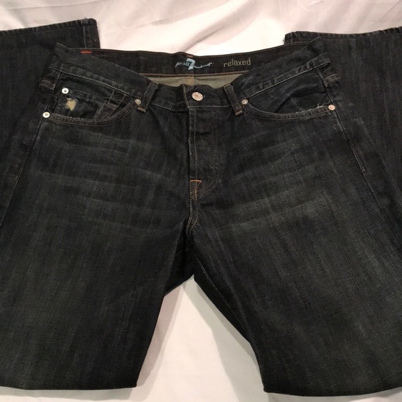 7 For All Mankind Other - 7 For All Mankind men’s relaxed distressed 34x31